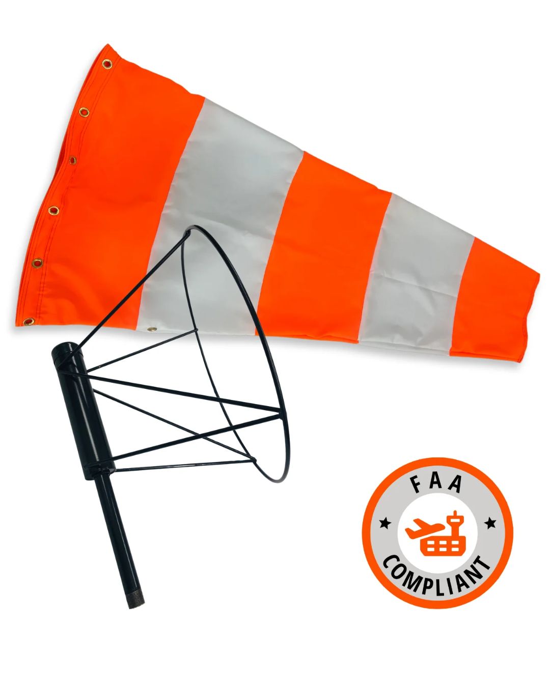 Airport Windsock Kit- Heavy Duty Windsock and Frame